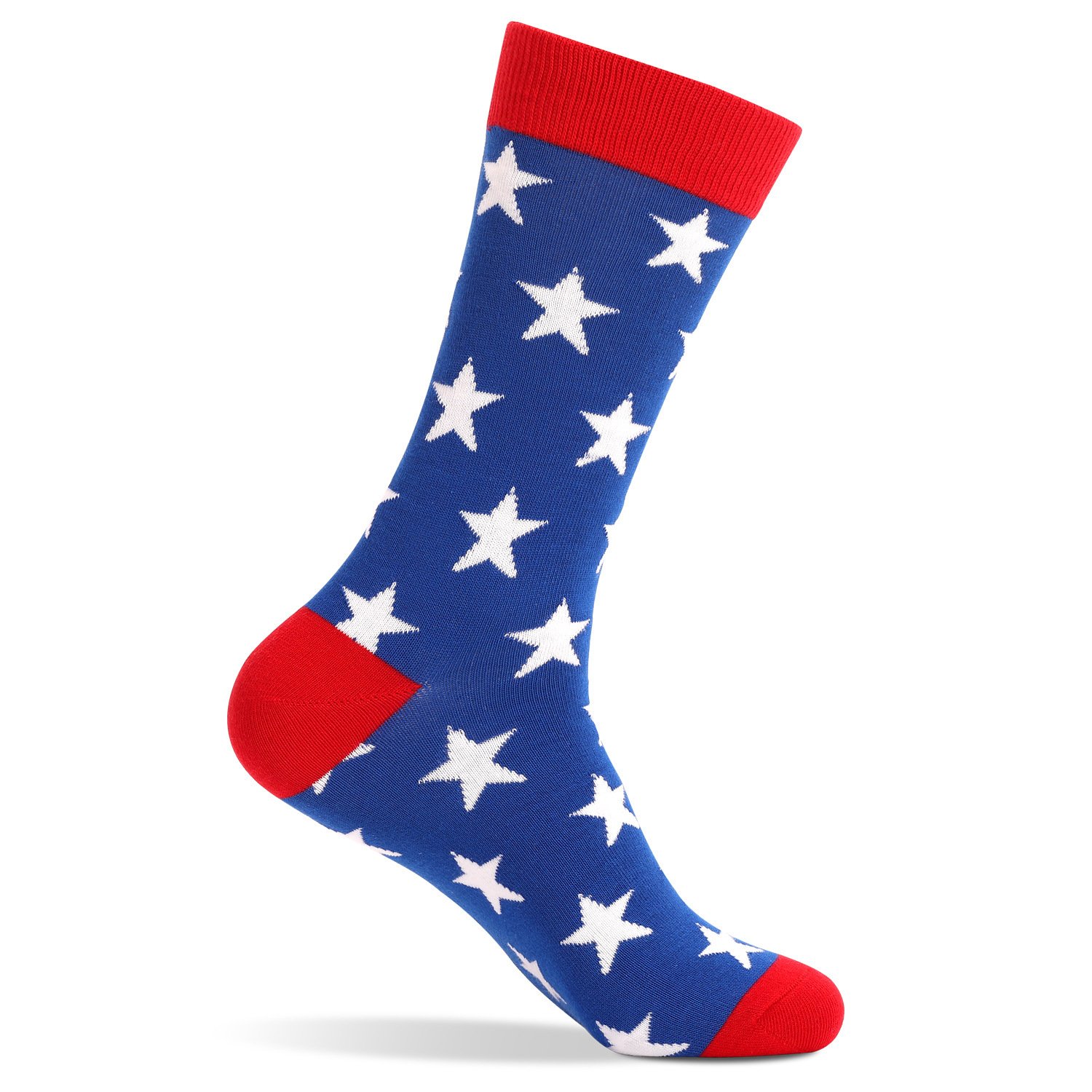 Sommer Heiß Verkauf amerikanisch Flagge Socken Gestreift Baumwolle Socken Mittelrohr Socken