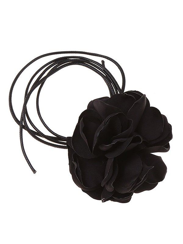 Dreidimensionale Blume Gurt Rosa Halskette Kragen Blume Tragegurt Kragen Zubehörteil Ausschnitt Halskette