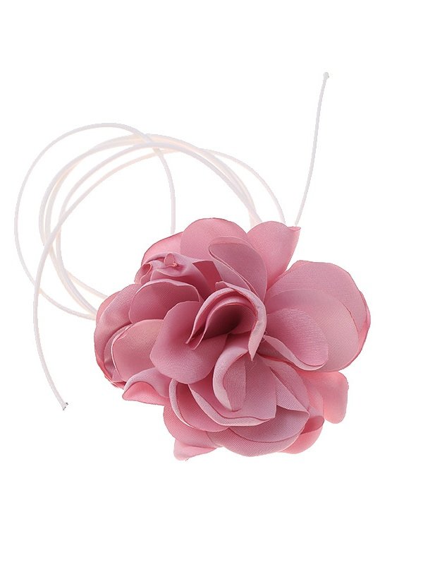 Dreidimensionale Blume Gurt Rosa Halskette Kragen Blume Tragegurt Kragen Zubehörteil Ausschnitt Halskette