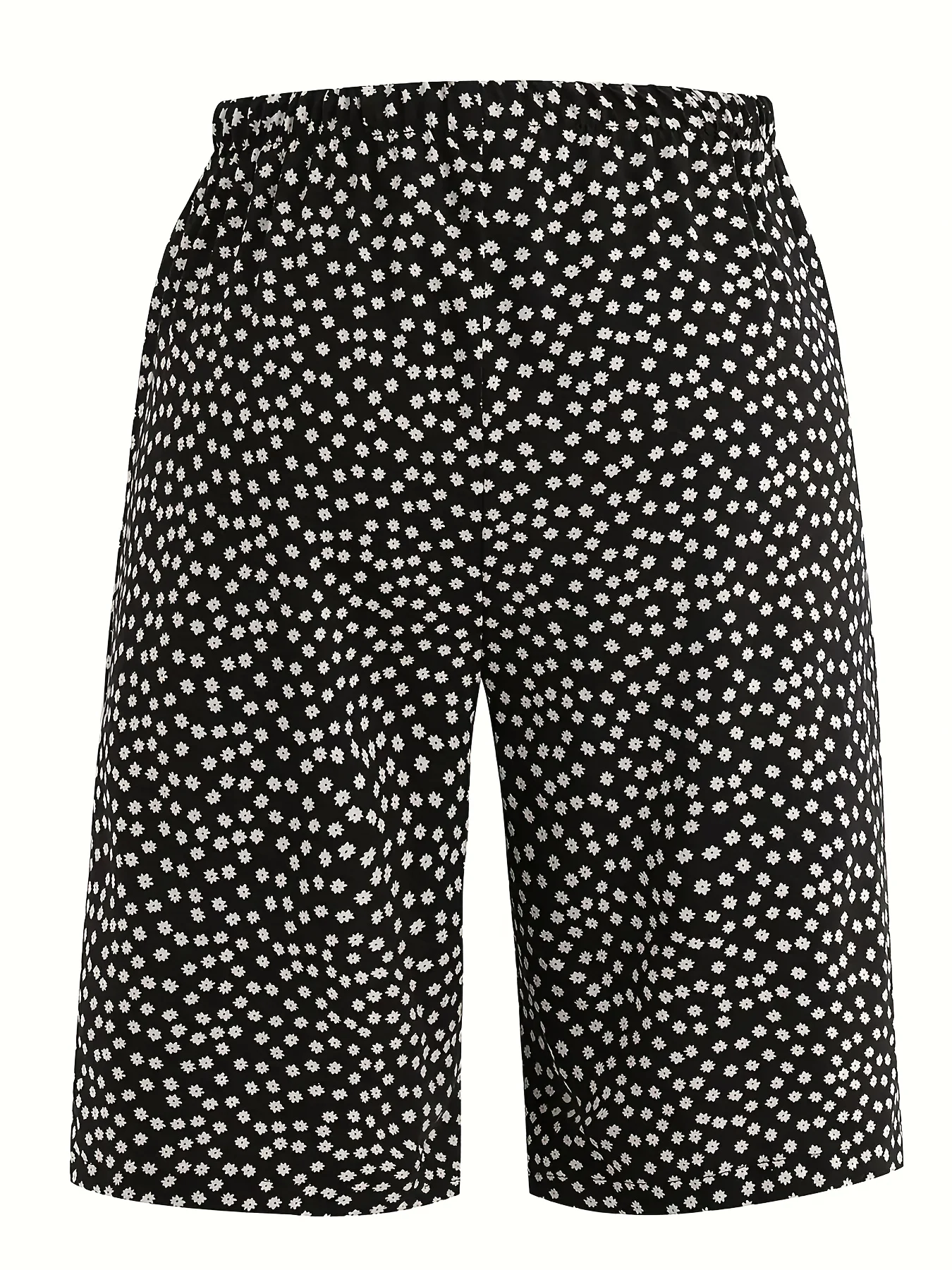 Damen Polka Dots Fünfte Hose Hose Lässig Sommer Hose