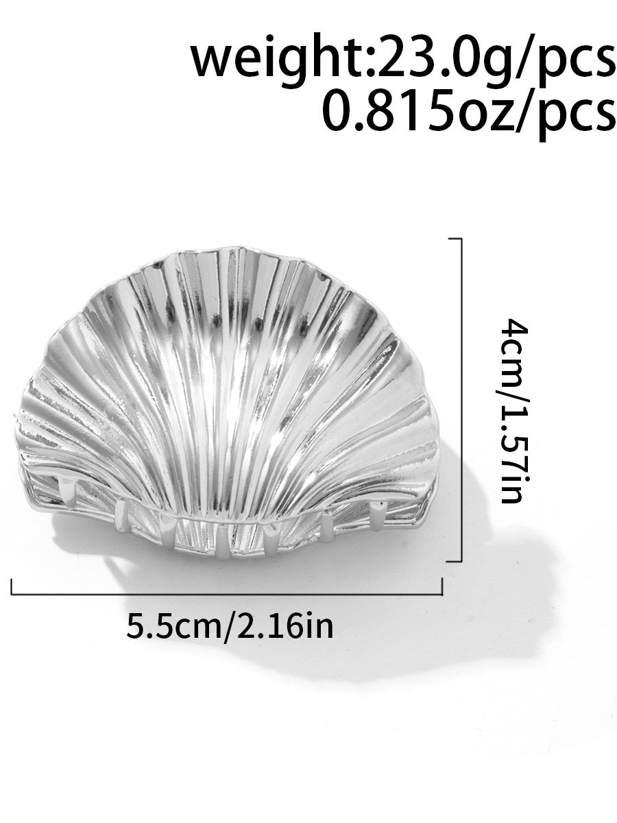 echt Golden Galvanisiert Kopfschmuck Groß Oberstoff Haarnadel Nische Design Legierung Clip hochwertig Clip