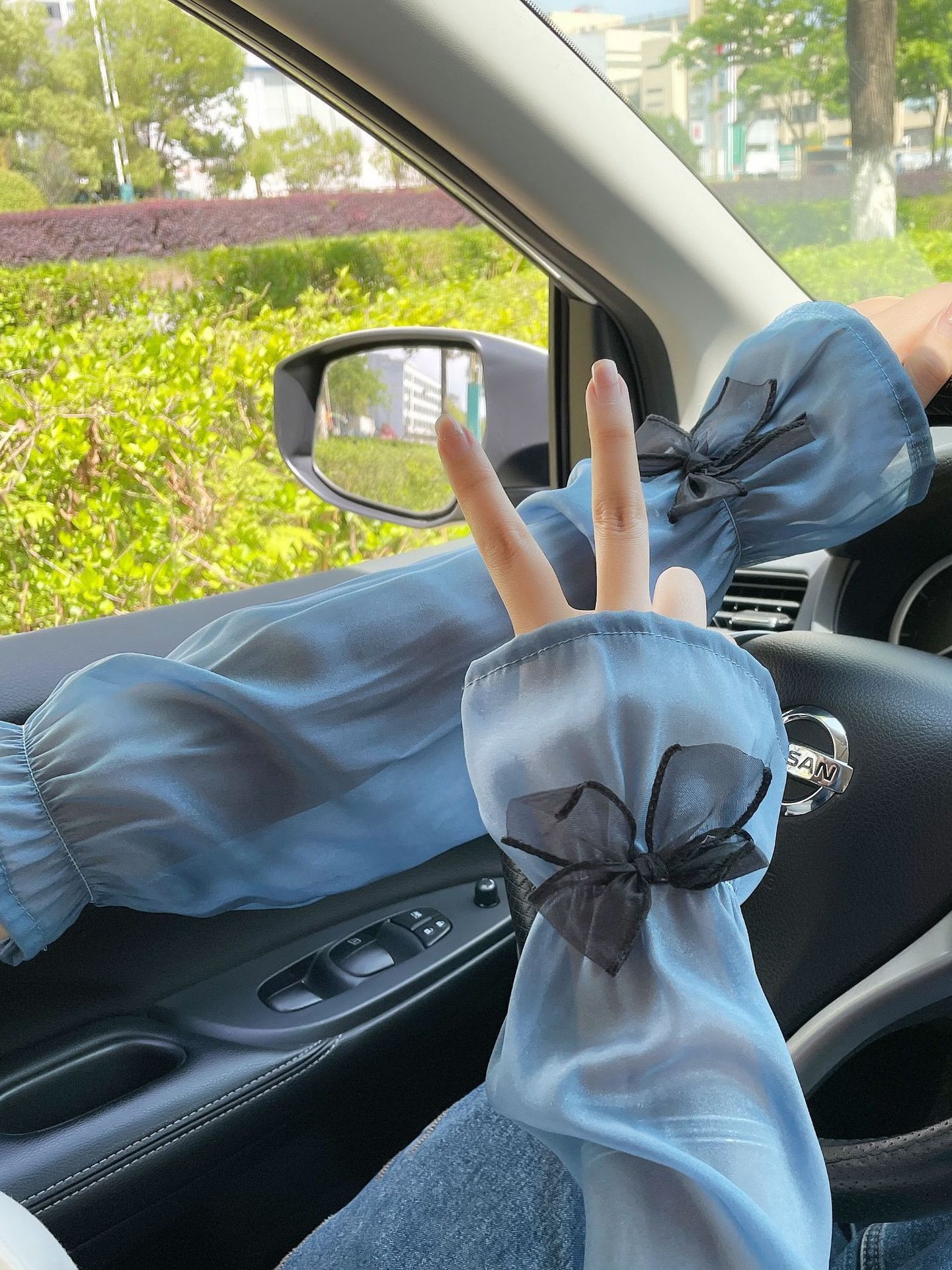 Outdoor Sonne Schutz Weit Ärmel für Damen Anti-Ultraviolett Arm Wachen Sommer Fahren Mesh Handschuhe Dünn Spitze Eis Ärmel