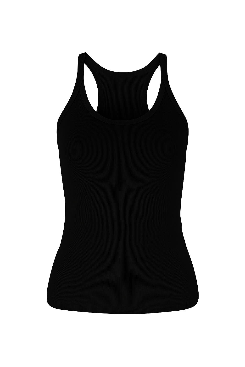 Damen Ärmellos Tanktop Oberteile Leibchen Sommer Unifarben Rundhals Täglich Sexy Oberteile