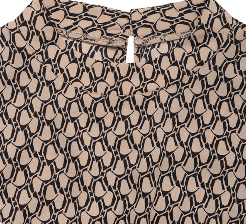 Damen Geometrisch Rundhals Ärmellos Retro Sommer Jumpsuit