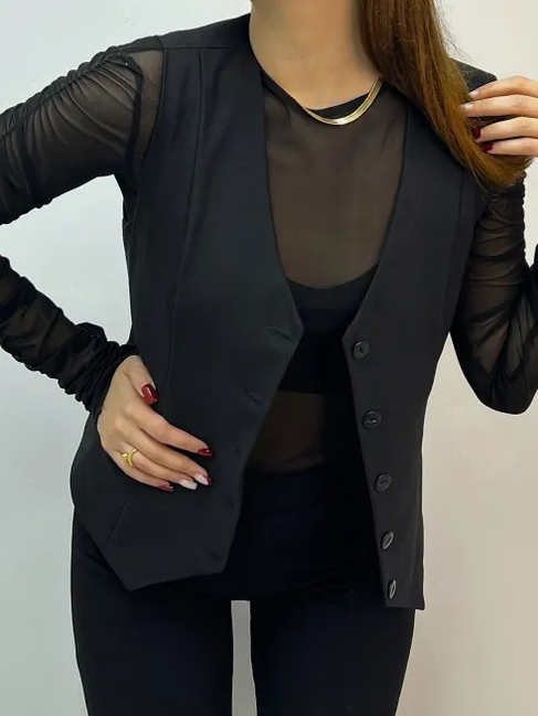 Damen Ärmellos Tanktop Oberteile Leibchen Sommer Unifarben Schnalle V-Ausschnitt Täglich Einfach Oberteile