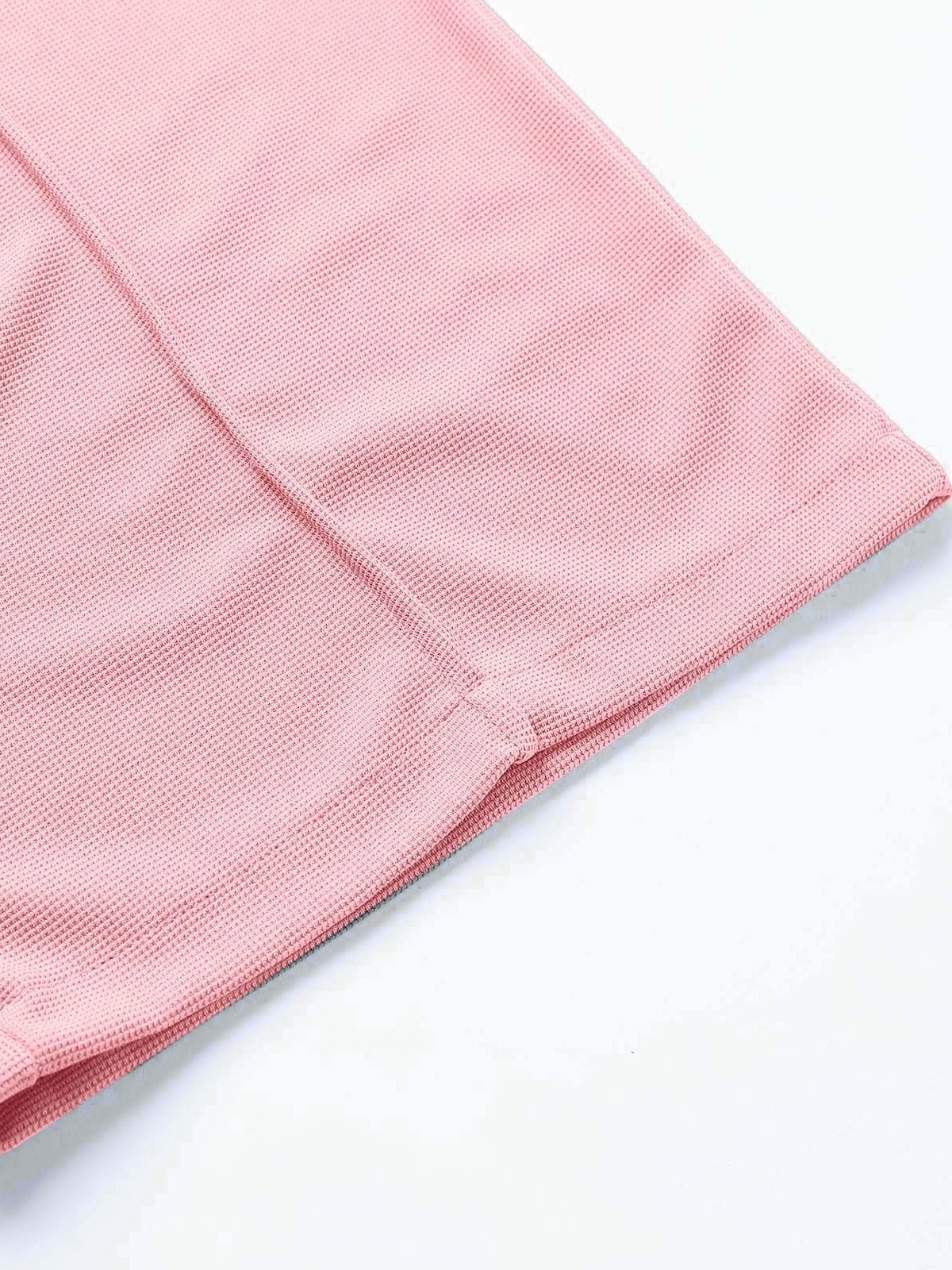 Damen Unifarben Lang Elastische Taille Hose Lässig Frühling/Herbst Hose