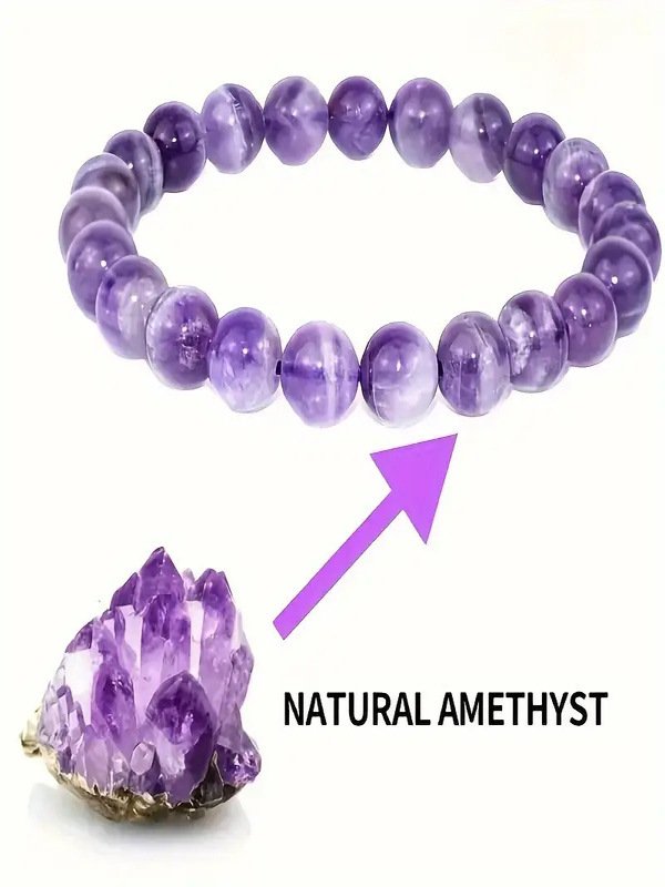 Original Normal Ulagai Tief Amethyst Einzeln Schleife Armband Amethyst Zubehör Armband
