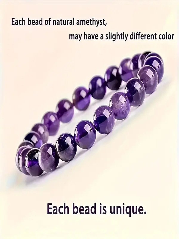 Original Normal Ulagai Tief Amethyst Einzeln Schleife Armband Amethyst Zubehör Armband