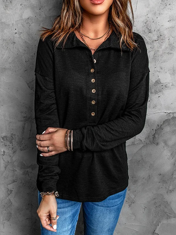 Damen Unifarben Stehkragen Nahtverarbeitung Retro Frühling/Herbst Langarm Sweatshirt