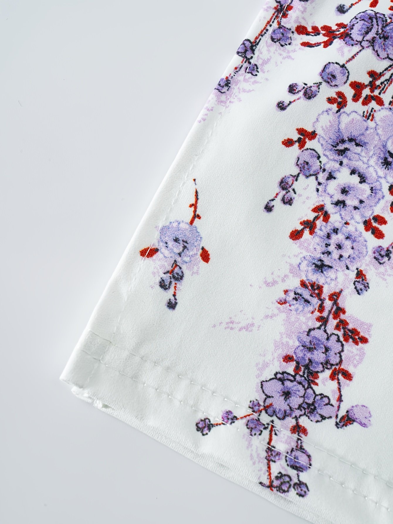 Damen Geblümt Print Zweiteiliges Set Täglich Langarm Lässig Frühling/Herbst Bluse mit Hose Matching Set