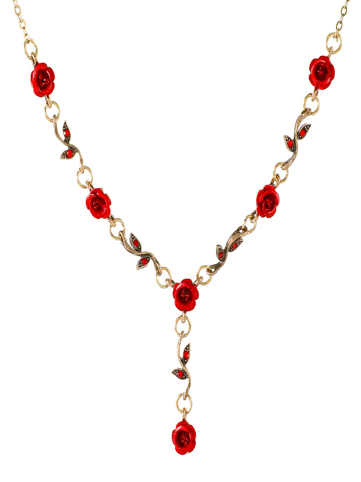Französisch Retro Blume Schmuck Set romantisch Rosa Armband Nische Vielseitig hochwertig Halskette 3-teilig Set