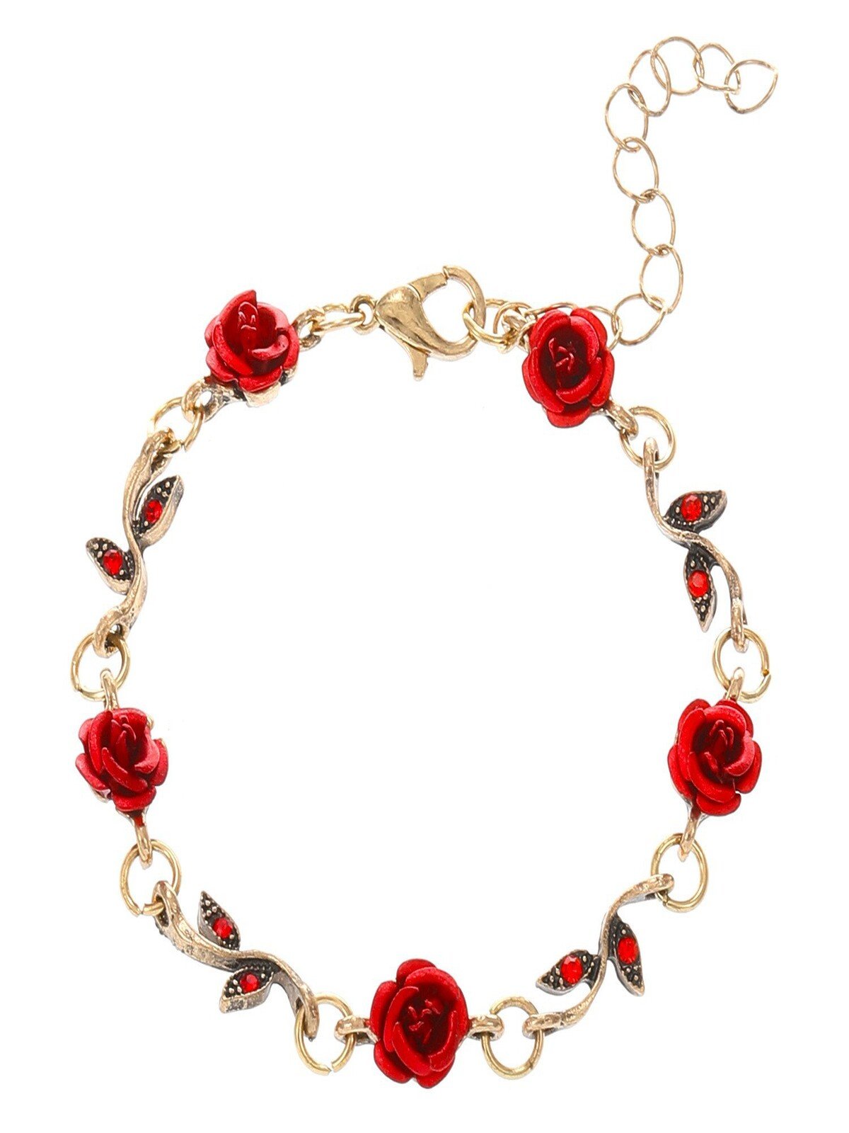 Französisch Retro Blume Schmuck Set romantisch Rosa Armband Nische Vielseitig hochwertig Halskette 3-teilig Set