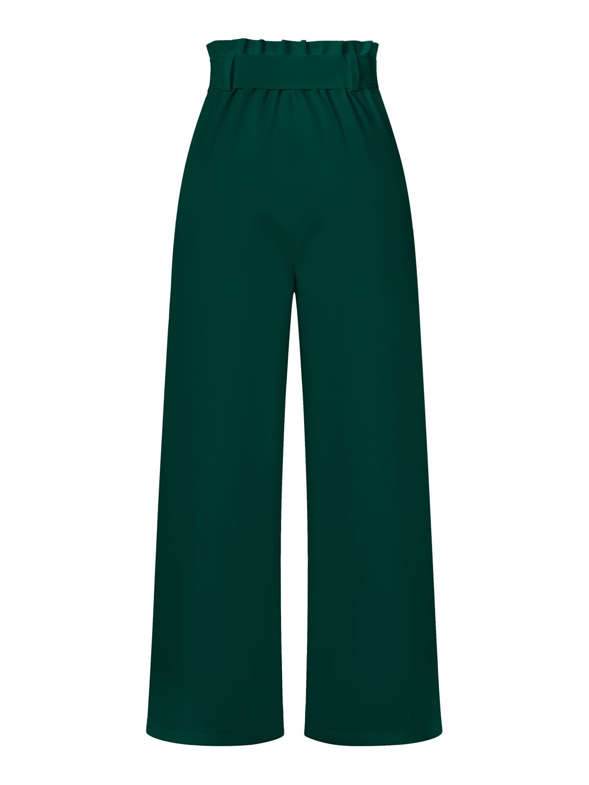 Damen Unifarben Lang Elastische Taille Hose Lässig Frühling/Herbst Hose