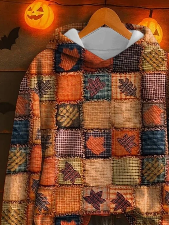 Damen Halloween Frühling/Herbst Print Langarm Lässig Täglich Kapuze