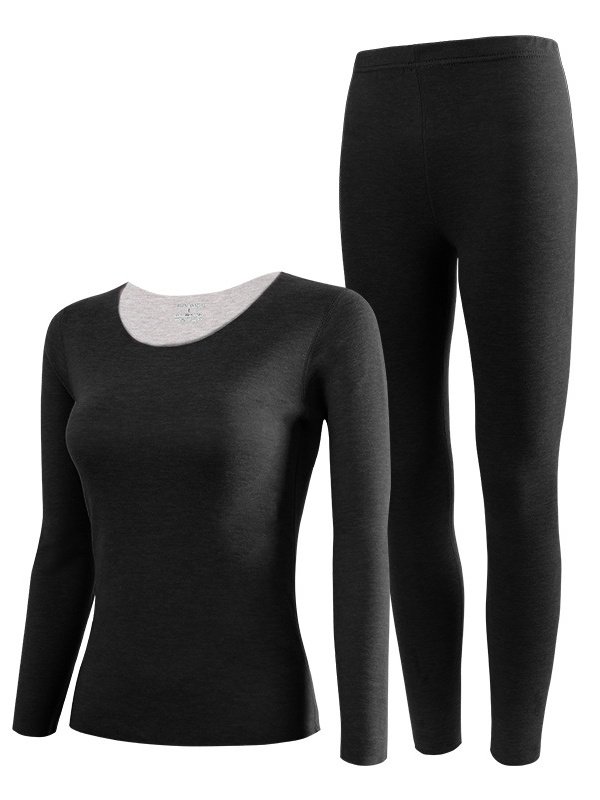 Damen Unifarben Zweiteiliges Set Täglich Langarm Lässig Frühling/Herbst Bluse mit Hose Matching Set