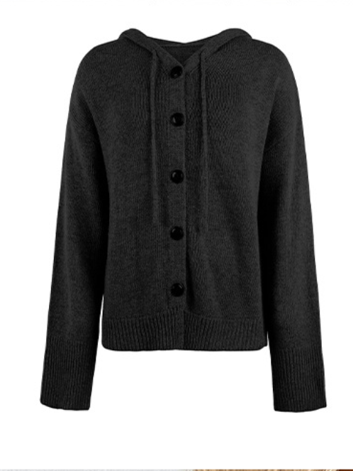 Damen Unifarben Frühling/Herbst Aufdecken Retro Nahtverarbeitung Leicht Strickjacke
