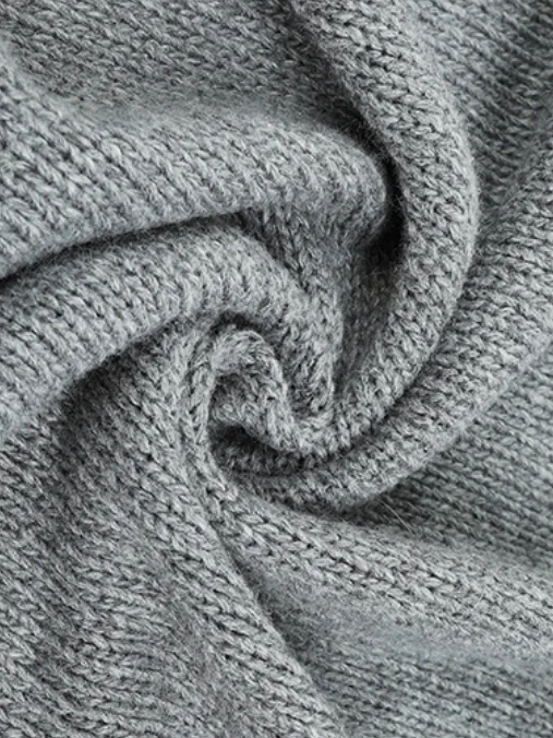 Damen Unifarben Frühling/Herbst Aufdecken Retro Nahtverarbeitung Leicht Strickjacke