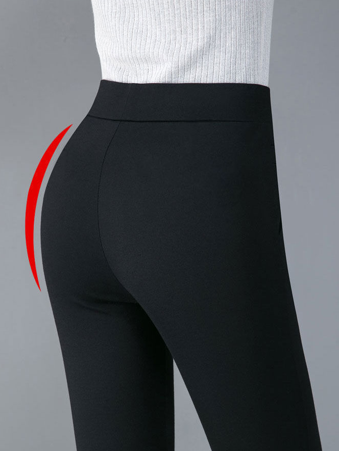 Damen Unifarben Lässig Alle Jahreszeiten Lang Leggings