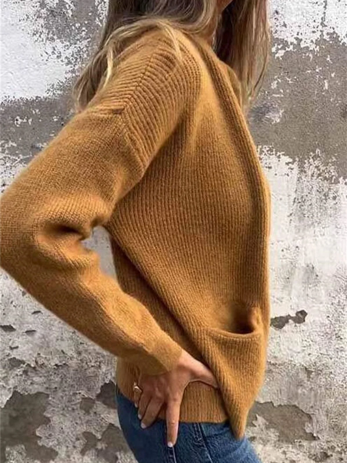 Damen Frühling/Herbst Oberbekleidung Retro Nahtverarbeitung Unifarben Langarm Stehkragen Jacke