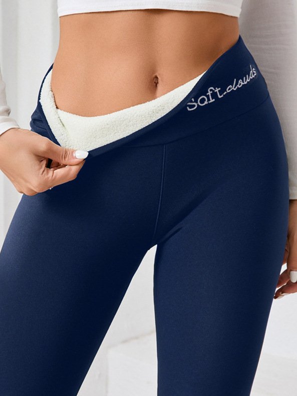 Damen Unifarben Lässig Alle Jahreszeiten Knöchelhose Leggings