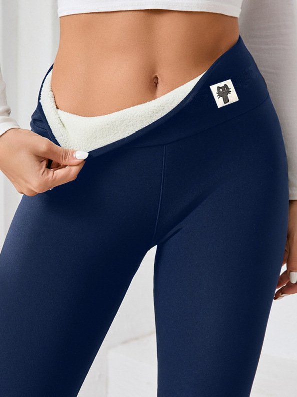 Damen Unifarben Lässig Alle Jahreszeiten Knöchelhose Leggings