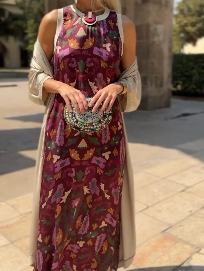 Damen Gestreift Print Zweiteiliges Set Täglich Langarm Retro Frühling/Herbst Mantel mit Rock Matching Set