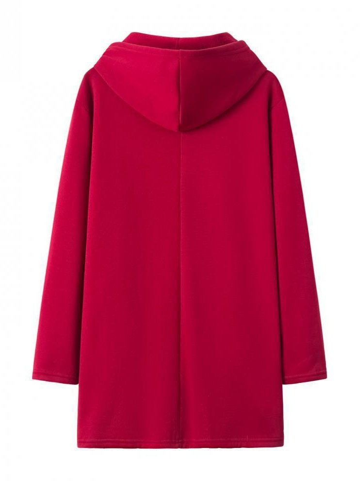Damen Frühling/Herbst Oberbekleidung Retro Nahtverarbeitung Unifarben Langarm Stehkragen Jacke