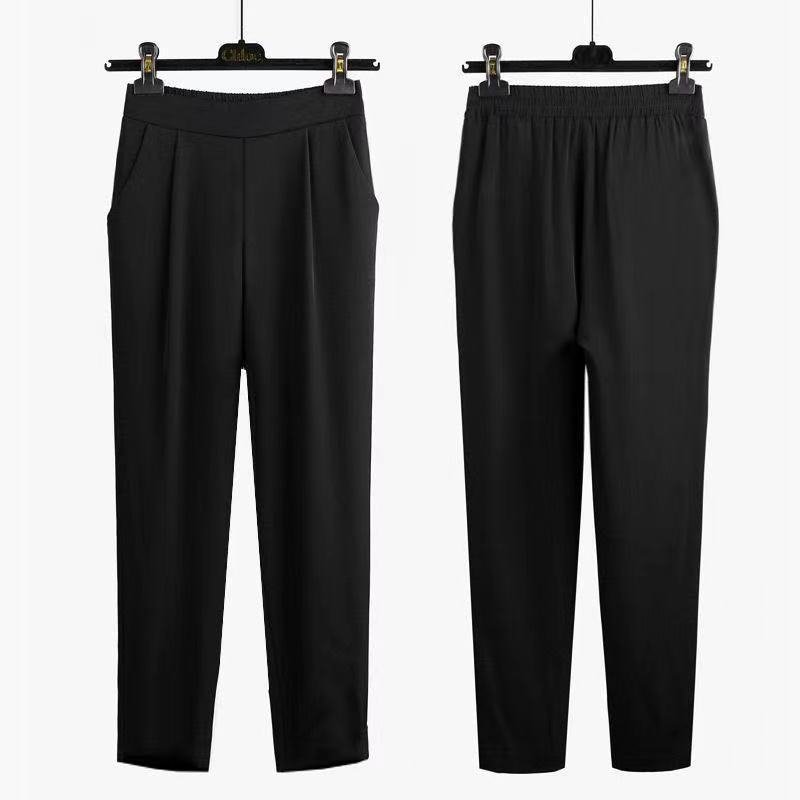 Damen Unifarben Knöchelhose Hose Lässig Frühling/Herbst Hose