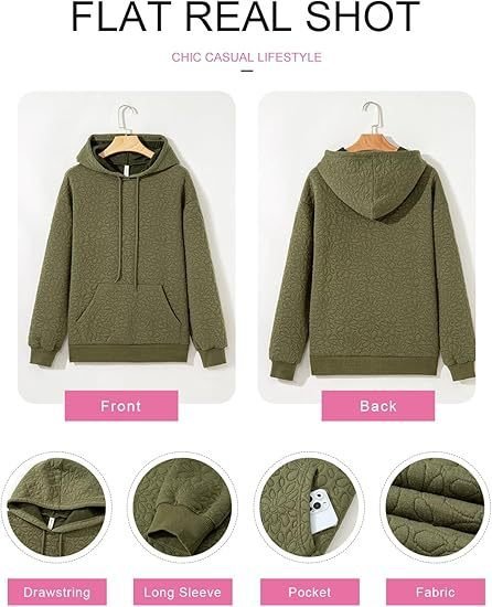 Damen Geblümt Kapuze Jacquard Lässig Frühling/Herbst Langarm Sweatshirt