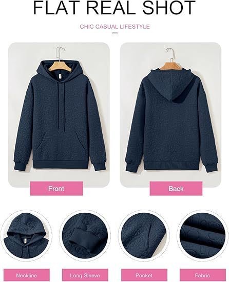 Damen Geblümt Kapuze Jacquard Lässig Frühling/Herbst Langarm Sweatshirt