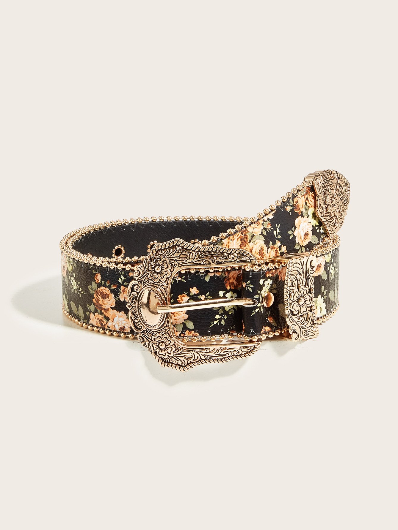 Bohemien Stil Fashion hochwertig Persönlichkeit Vielseitig Subkultur Retro Geblümt Jeans Heiß Mädchen Damen Gürtel