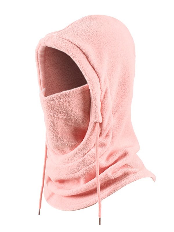 Winter Outdoor Radfahren Hut Skifahren Winddicht Kältebeständig Warm Plus Samt Dick Kragen Schutz Polar Vlies Maske