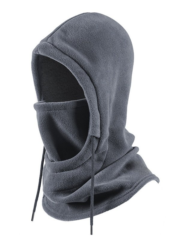 Winter Outdoor Radfahren Hut Skifahren Winddicht Kältebeständig Warm Plus Samt Dick Kragen Schutz Polar Vlies Maske