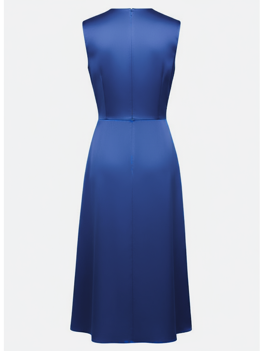 Damen Elegante Party Cocktail Kleider Halber Rollkragen Abendkleider