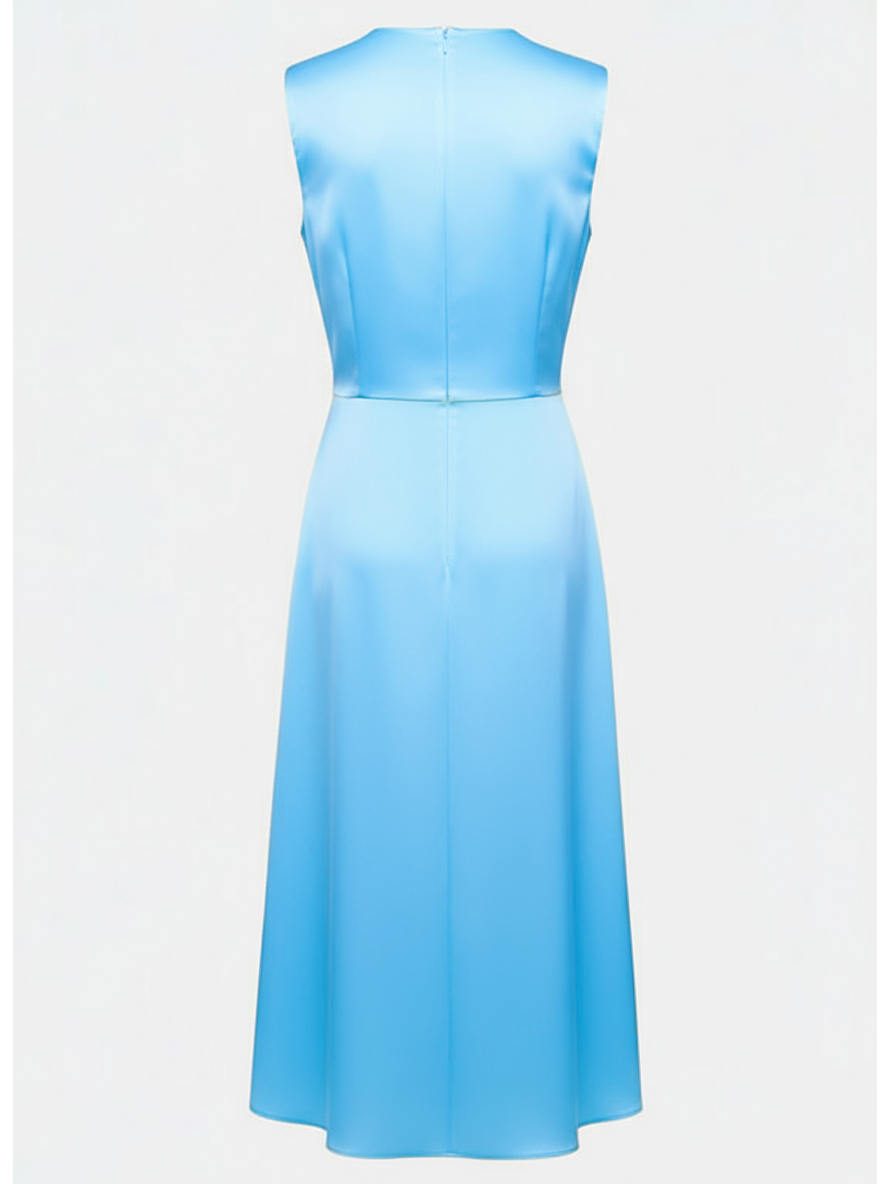 Damen Elegante Party Cocktail Kleider Halber Rollkragen Abendkleider