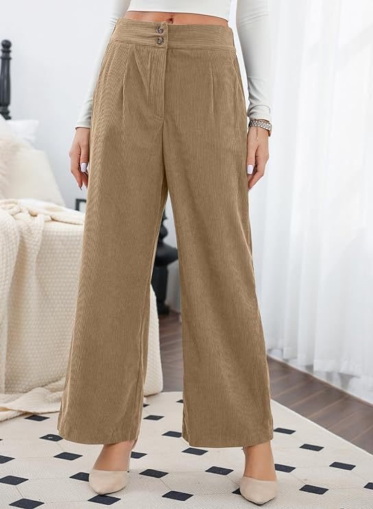 Damen Unifarben Lang Elastische Taille Hose Lässig Frühling/Herbst Hose
