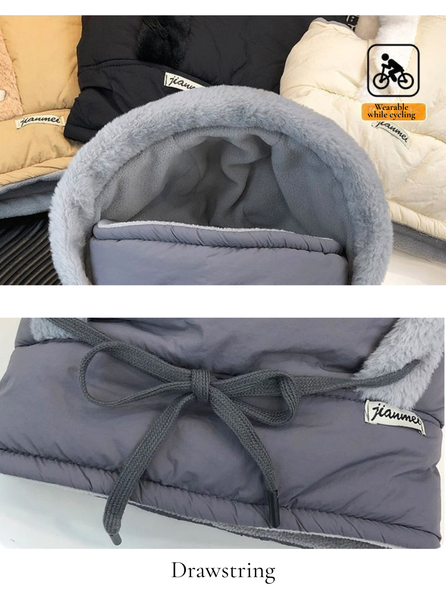 Winter Warm Lei Feng Hut Herren und Damen Ohr-Schutz mit Vlies-Futter Verdickt Radfahren Alles in einem Kältebeständig Gesicht Maske/Nackenwärmer Schnee Hut