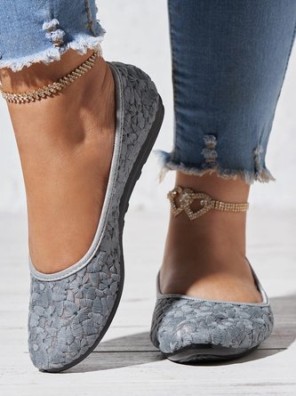 Bequem Weich Sohle Spitze Pumps