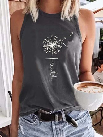 Ärmellose Normale Tops