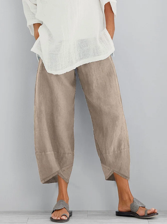 Damen Baumwolle Hosen Frühling Sommer Freizeithose