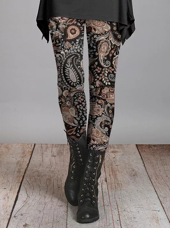 Fest Retro Paisley Leggings