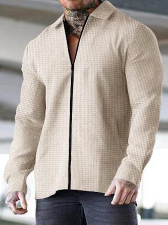 Weit Schalkragen Trenchcoat