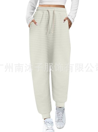 Lässig Tasche Patchwork Hose