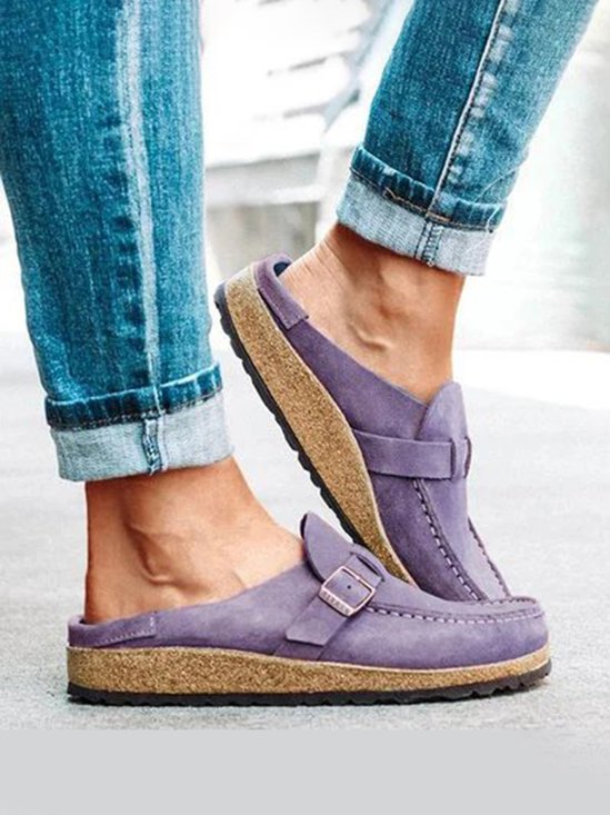 Damen Lässige Bequeme  Slip-On Sandale