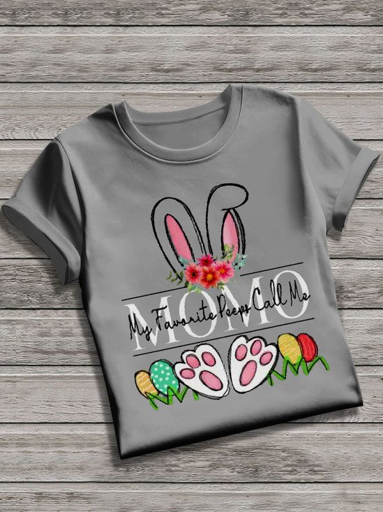 Damen Tier Kurzarm T-Shirts T-Shirt Rundhals Retro Sommer Oberteile