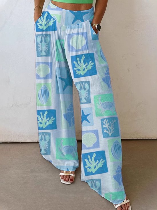 Damen Oberstoff Lang Hose Lässig Frühling/Herbst Hose