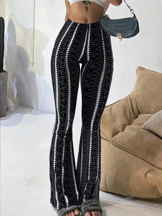 Damen stilvoll Fest Yoga-Hose