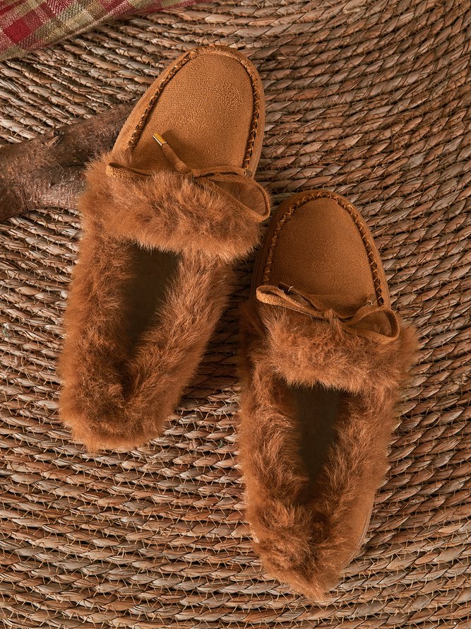 Damen Bequemer Warmer Winterschuhe für Alltag