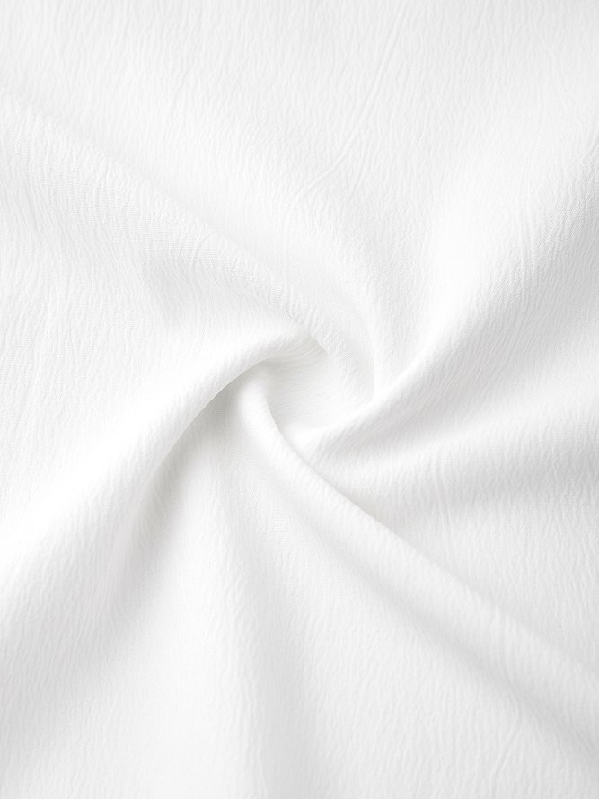 Süßherz Ausschnitt Weiß Spitze Patchwork Bluse