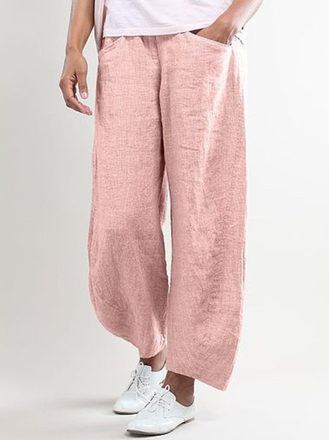 Sommer Taschen Normal Lässig Caprihosen
